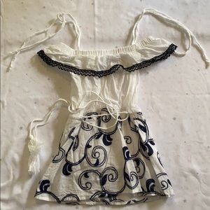 Toddler girl cotton Greek dress